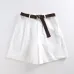 2019 Summer Leisure Thin Shorts for Women Loose Large Size Wide Leg Shorts with High Waist Female A-line Short Feminino 4 Colors
