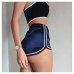 2019 Women Shorts Summer Silk Slim Beach Casual White Edge Waist Loose Short korean high waisted skinny sexy shorts feminino