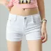 2019 Women's Shorts Denim Shorts Women Cotton Candy Color Short Jeans For Women Mid Waist Black White Sexy Short Feminino