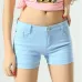 2019 Women's Shorts Denim Shorts Women Cotton Candy Color Short Jeans For Women Mid Waist Black White Sexy Short Feminino