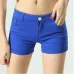 2019 Women's Shorts Denim Shorts Women Cotton Candy Color Short Jeans For Women Mid Waist Black White Sexy Short Feminino