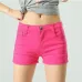 2019 Women's Shorts Denim Shorts Women Cotton Candy Color Short Jeans For Women Mid Waist Black White Sexy Short Feminino