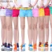 2019 Women's Shorts Denim Shorts Women Cotton Candy Color Short Jeans For Women Mid Waist Black White Sexy Short Feminino