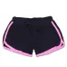 Causal Summer Girls Women Multicolors Shorts Ladies Cotton Soft Cozy Elastic Skinny Patchwork Shorts Size S/M/L