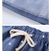 DANJEANER 2018 New Cotton Women's Casual Shorts home-style cat's head candy-colored Shorts