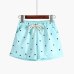 DANJEANER 2018 New Cotton Women's Casual Shorts home-style cat's head candy-colored Shorts