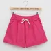 DANJEANER 2018 Summer Style Shorts Women Candy Color Elastic With Belt Short Women Home casual Cotton shorts