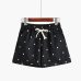 DANJEANER 2018 summer women's home casual elastic waist cotton shorts printed cat pumping self-cultivation shorts candy shorts