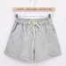 DANJEANER Women Cotton Shorts 2018 Summer Fashion Candy Color Elastic Waist Drawstring Short Pants Woman Casual Plus Size Shorts