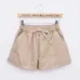 DANJEANER Women Cotton Shorts 2018 Summer Fashion Candy Color Elastic Waist Drawstring Short Pants Woman Casual Plus Size Shorts