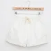DANJEANER Women Cotton Shorts 2018 Summer Fashion Candy Color Elastic Waist Drawstring Short Pants Woman Casual Plus Size Shorts