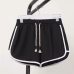 DICLOUD Fashion Summer Casual Shorts Woman 2019 Stretch High Waist Booty Shorts Female Black White Loose Beach Sexy Short S-XXL