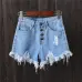DJGRSTER Sexy Jeans Shorts Women Summer Booty Shorts Mini Denim Short Feminino Casual Jean Black Shorts Vintage Plus Size S-6XL