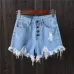 DJGRSTER Sexy Jeans Shorts Women Summer Booty Shorts Mini Denim Short Feminino Casual Jean Black Shorts Vintage Plus Size S-6XL