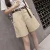 EXOTAO Summer Women Shorts Loose OL High Waist Pantalones Mujer Fashion Wide Leg Short Pants All-Match 5 Colors Cortos