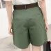 EXOTAO Summer Women Shorts Loose OL High Waist Pantalones Mujer Fashion Wide Leg Short Pants All-Match 5 Colors Cortos