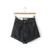 Euro Style Women Denim Shorts Vintage High Waist Cuffed Jeans Shorts Street Wear Sexy Shorts For Summer Spring Autumn
