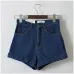 Euro Style Women Denim Shorts Vintage High Waist Cuffed Jeans Shorts Street Wear Sexy Shorts For Summer Spring Autumn