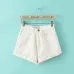 Euro Style Women Denim Shorts Vintage High Waist Cuffed Jeans Shorts Street Wear Sexy Shorts For Summer Spring Autumn