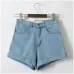Euro Style Women Denim Shorts Vintage High Waist Cuffed Jeans Shorts Street Wear Sexy Shorts For Summer Spring Autumn