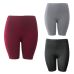 Fashion New Lady Women's Casual Fitness Half High Waist Quick Dry Skinny Bike Shorts 3 Colors High Quality