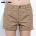 FreeArmy Brand Women's Shorts Summer Two Designs Female Casual Cotton Shorts Women Plain Denim Shorts Embroidery Short Lady