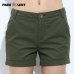 FreeArmy Brand Women's Shorts Summer Two Designs Female Casual Cotton Shorts Women Plain Denim Shorts Embroidery Short Lady