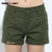 FreeArmy Brand Women's Shorts Summer Two Designs Female Casual Cotton Shorts Women Plain Denim Shorts Embroidery Short Lady