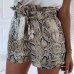 HIRIGIN Newest 2020 Womens Fashion Summer High Waist Snake Shorts Casual Beach Hot Lady Shorts