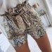 HIRIGIN Newest 2020 Womens Fashion Summer High Waist Snake Shorts Casual Beach Hot Lady Shorts