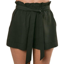 Hot Fashion Women Lady Sexy  Shorts Summer Casual Shorts High Waist Short Beach Bow Shorts Trousers