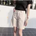 Hzirip 2019 Summer Women Hot Short Fashion Loose Cotton Wide Leg Shorts Candy Color Casual Shorts Womens Plus Size Bottoms S-3XL