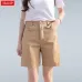 Hzirip 2019 Summer Women Hot Short Fashion Loose Cotton Wide Leg Shorts Candy Color Casual Shorts Womens Plus Size Bottoms S-3XL