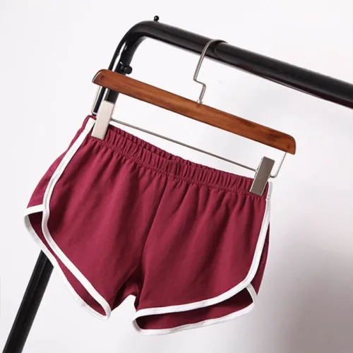 Ladies Summer Casual Shorts Women Cozy Breathable Elastic Waist Shorts Multi Colors Size S/M/L
