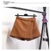 MISSFEBPLUM Summer Shorts For Women 2018 High Waist Casual Irregular Wide Leg Short Slim Cotton Plus Size Solid Shorts Skirts