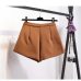 MISSFEBPLUM Summer Shorts For Women 2018 High Waist Casual Irregular Wide Leg Short Slim Cotton Plus Size Solid Shorts Skirts