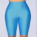 NewAsia Neon Biker Shorts Women 2019 New Solid Color Spandex Elastic High Waist Shorts Pink Sexy Bodycon Summer Shorts Black Red