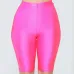 NewAsia Neon Biker Shorts Women 2019 New Solid Color Spandex Elastic High Waist Shorts Pink Sexy Bodycon Summer Shorts Black Red