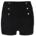 Summer Fashion Sexy Women Slim High Waist Shorts Hot Shorts Casual Solid Skinny Side Zipper Button Tumblr Hipster Shorts