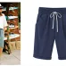 Summer Large Size Shorts Women Candy Color Elastic Comfortable Cotton Womens Short Female shorts Plus size M-7xL 8XL  8 Color