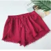 Summer Newest Style Fashion Vintage Elastic High Waist Female Chiffon Shorts Women Casual Shorts Boho Beach Trousers girls Short