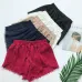 Summer Newest Style Fashion Vintage Elastic High Waist Female Chiffon Shorts Women Casual Shorts Boho Beach Trousers girls Short