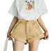 WENYUJH Vintage High Waist Crimping Denim Shorts Women 2019 Korean Style Casual Shorts Jeans Summer Hot Short Pants Women