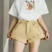 WENYUJH Vintage High Waist Crimping Denim Shorts Women 2019 Korean Style Casual Shorts Jeans Summer Hot Short Pants Women