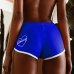 Womens Sexy Hot high waist short feminino Bikini Bottom Shorts pantaloncini donna harajuku Striped short femme