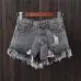 Womens Sexy Jeans Shorts Summer Booty Shorts Mini Denim Short Ladies Casual Jean Black Shorts Vintage Plus Size S-6XL