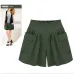 Women's  Summer Shorts Casual  Fashion Plus Size Solid Loose Hot Short Pockets Lady Summer Casual Shorts Pantalones Cortos #YY