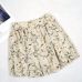 loose boho floral casual women chiffon shorts plus size polka dot shorts Summer M30270