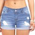 shorts Women shorts Elastic high waisted denim jeans Blue black short female Body Enhancing Denim Shorts Plus size sexy short