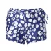women's shorts summer high waist vintage signature skull print regular black shorts feminino skinny shorts women biker shorts